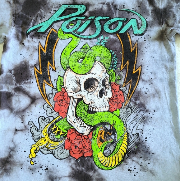 Poison☣️ Tie Dye☮️ Graphic Tee👕 - NWOT - Picture 6 of 13